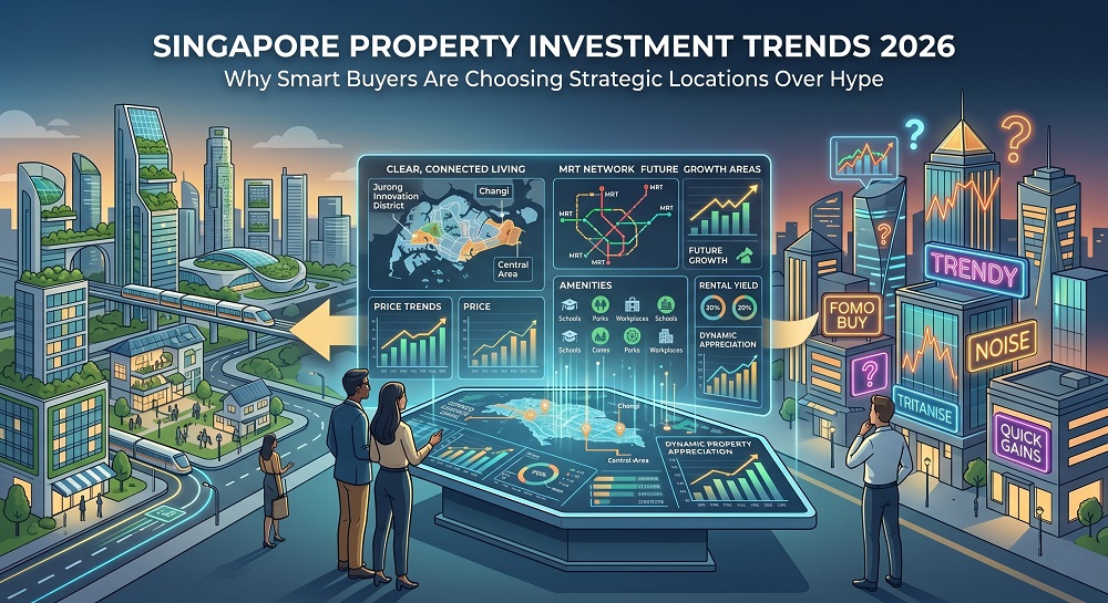Singapore Property Investment Trends 2026: Why Smart Buyers Are Choosing Strategic Locations Over Hype